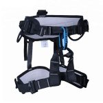 HBCHP Half Body Climbing Harness with Padding for Fall Protection, Black