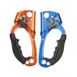 Quick Up Double Hand Ascender for Both Hand, Blue/Orange