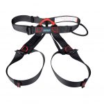 ZL104 Rock Climbing Half Body Waist Support Safety Seat Belt, Red/Black