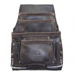 ZL115TB 10 Pocket Rigger Heavy Duty Leather Tool Bag, Oil Tanned