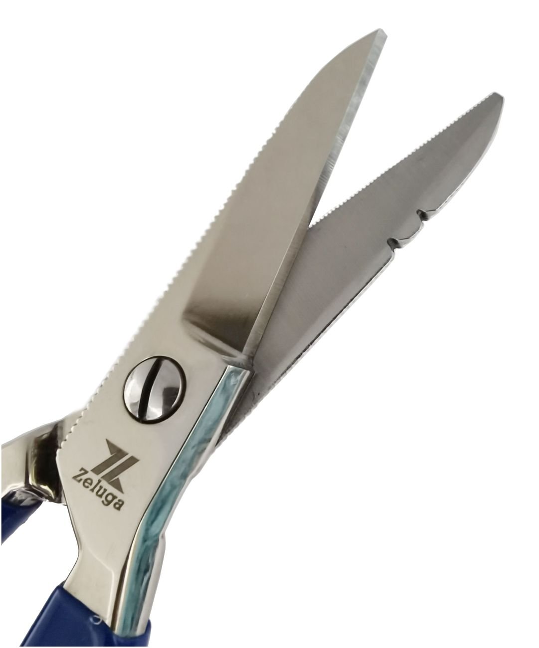 Proto Stainless Steel Electrician's Scissors (J318SS) - Wire Stripper & Anti-Slip Blades