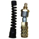 22-253 1/4in. Industrial Safety Plug Air Hose Brass Swivel Coupler
