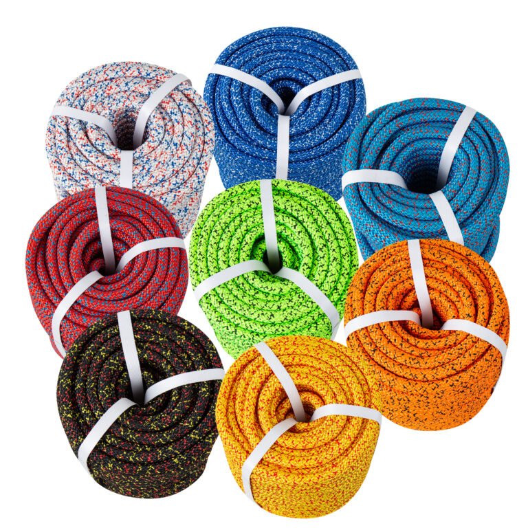 ROPE♡新品未使用 15-525 11mm x 125ft. Double Braided Arborist Rope with Metal Loop