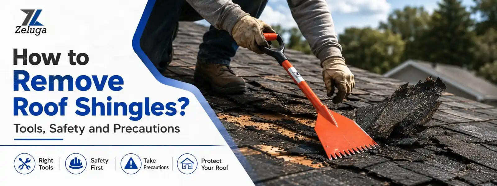 How to Remove Roof Shingles